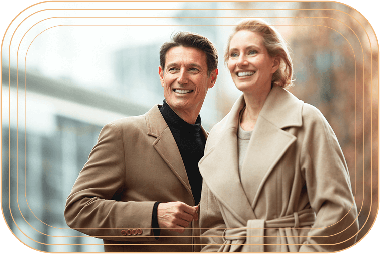 Happy couple enjoying time together